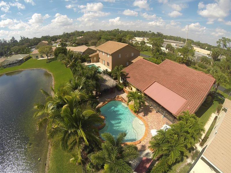 residential roofing project