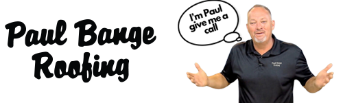 Logo of Paul Bange Roofing with Paul